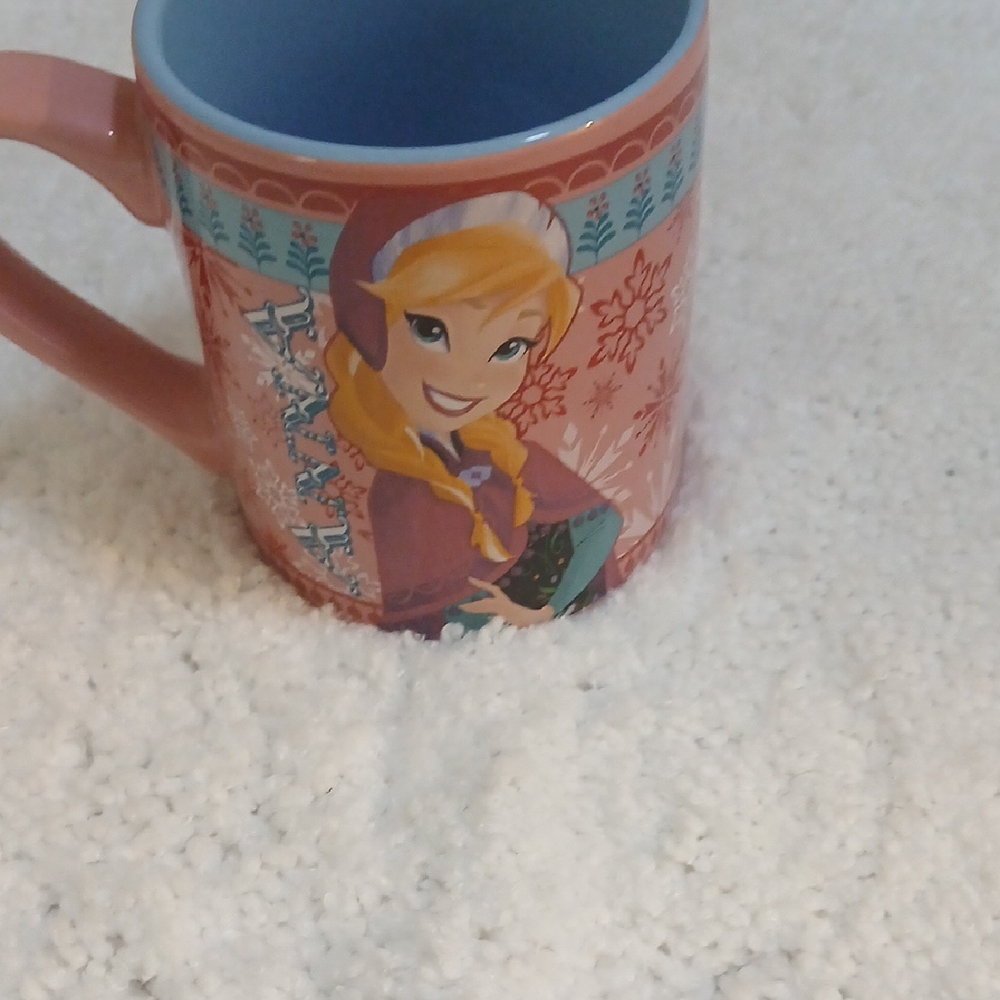 Disney Princess Coffee Mug - Pink and Blue